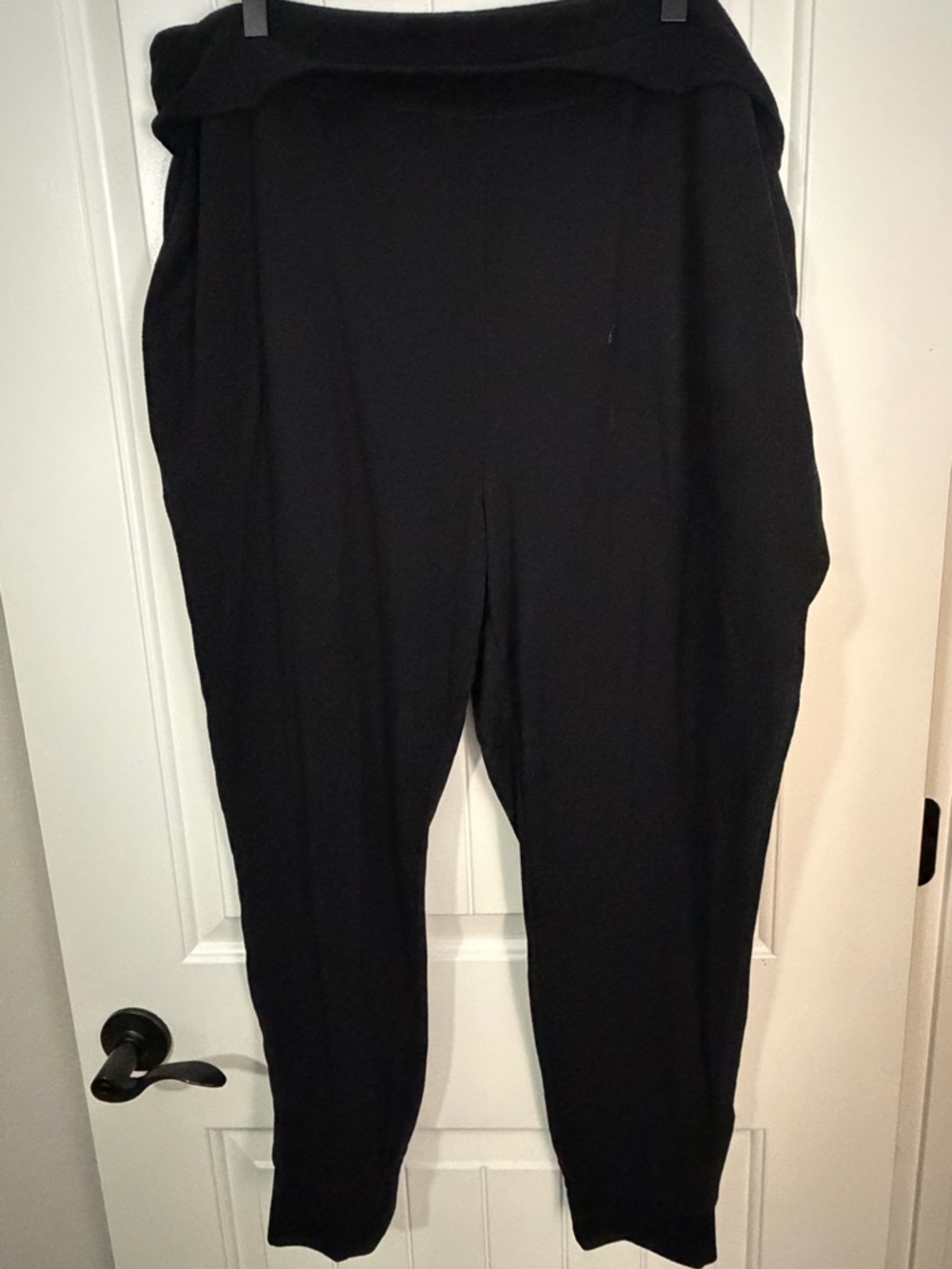 Old Navy Black Relaxed-Fit Knit Jogger Pants